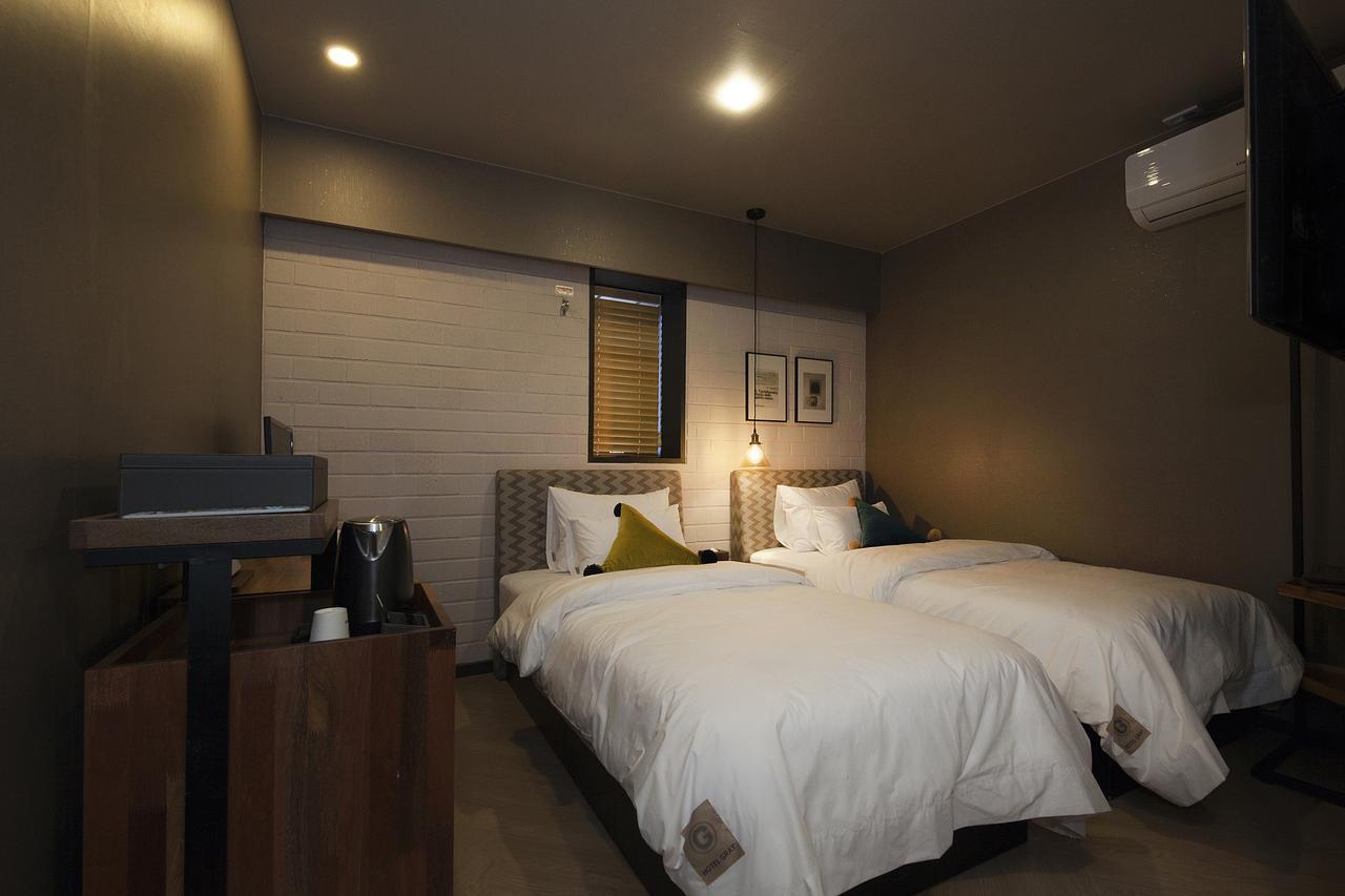 The Hotel Gray Busan Bagian luar foto